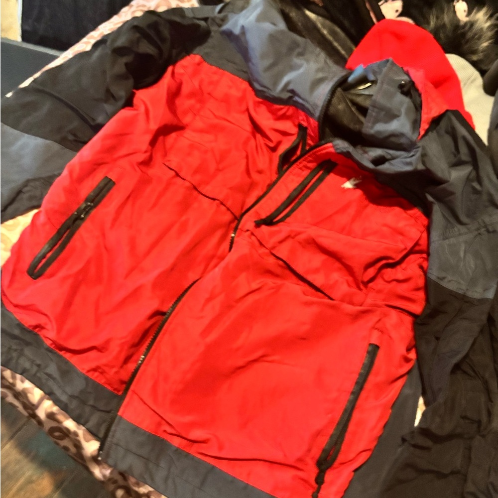 Red and Black Men's Jacket